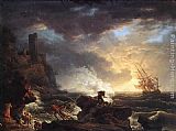 Claude-Joseph Vernet Shipwreck painting